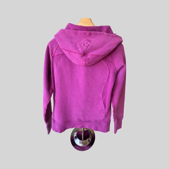 Lululemon Women's Scuba Hoodie Full Zip Berry - Picture 6 of 9